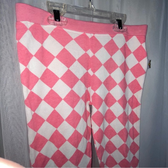 Sold Power Rangers Pink Girls Kids Pajamas Pajama Pants Leggings Size 8 Diamonds - Picture 4 of 8